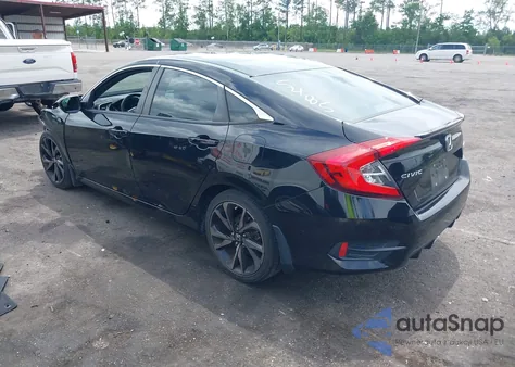 2020 Honda Civic Sport from USA, damaged, VIN 2HGFC2F88LH585485